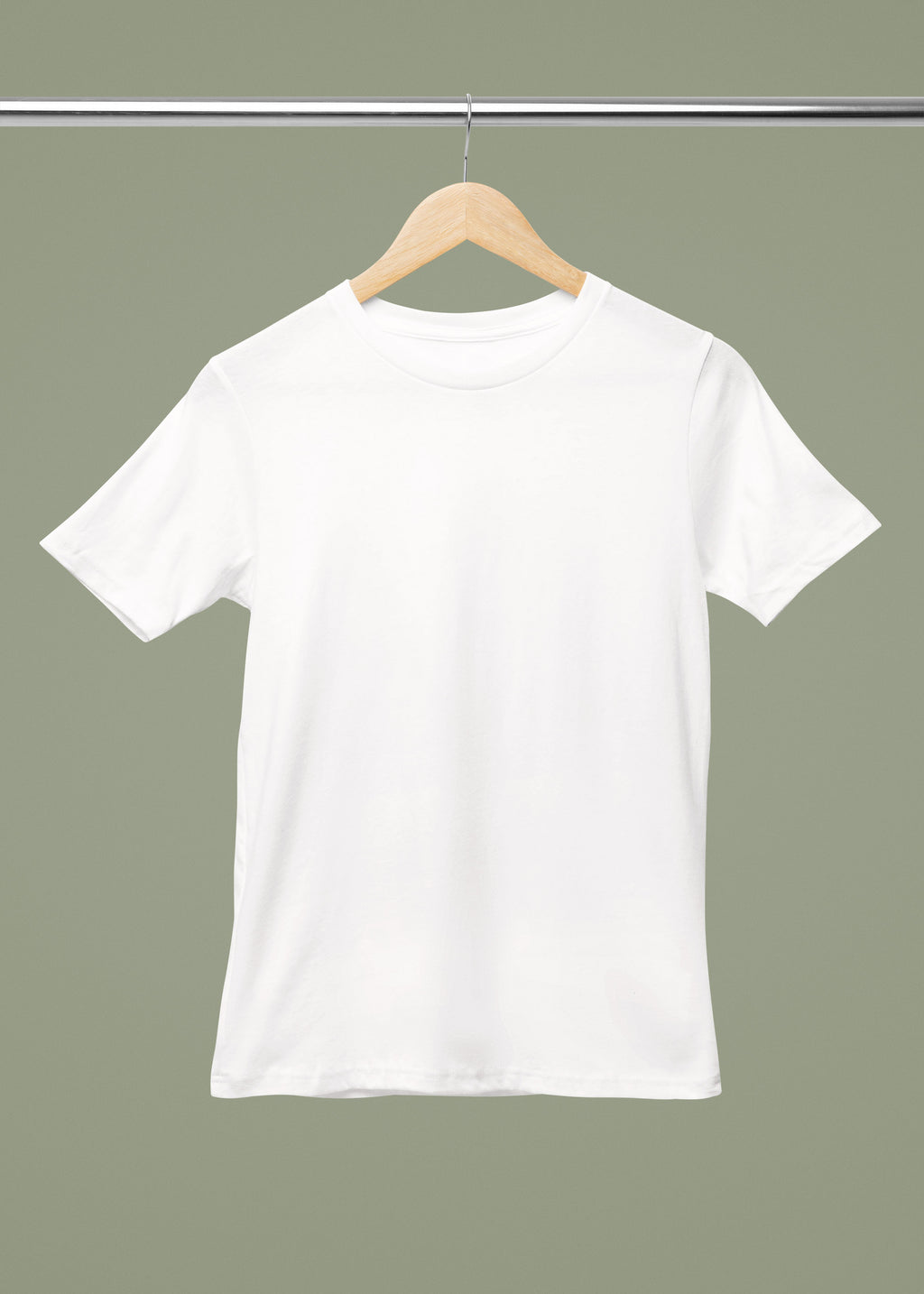 T-Shirt Vierge Blanc