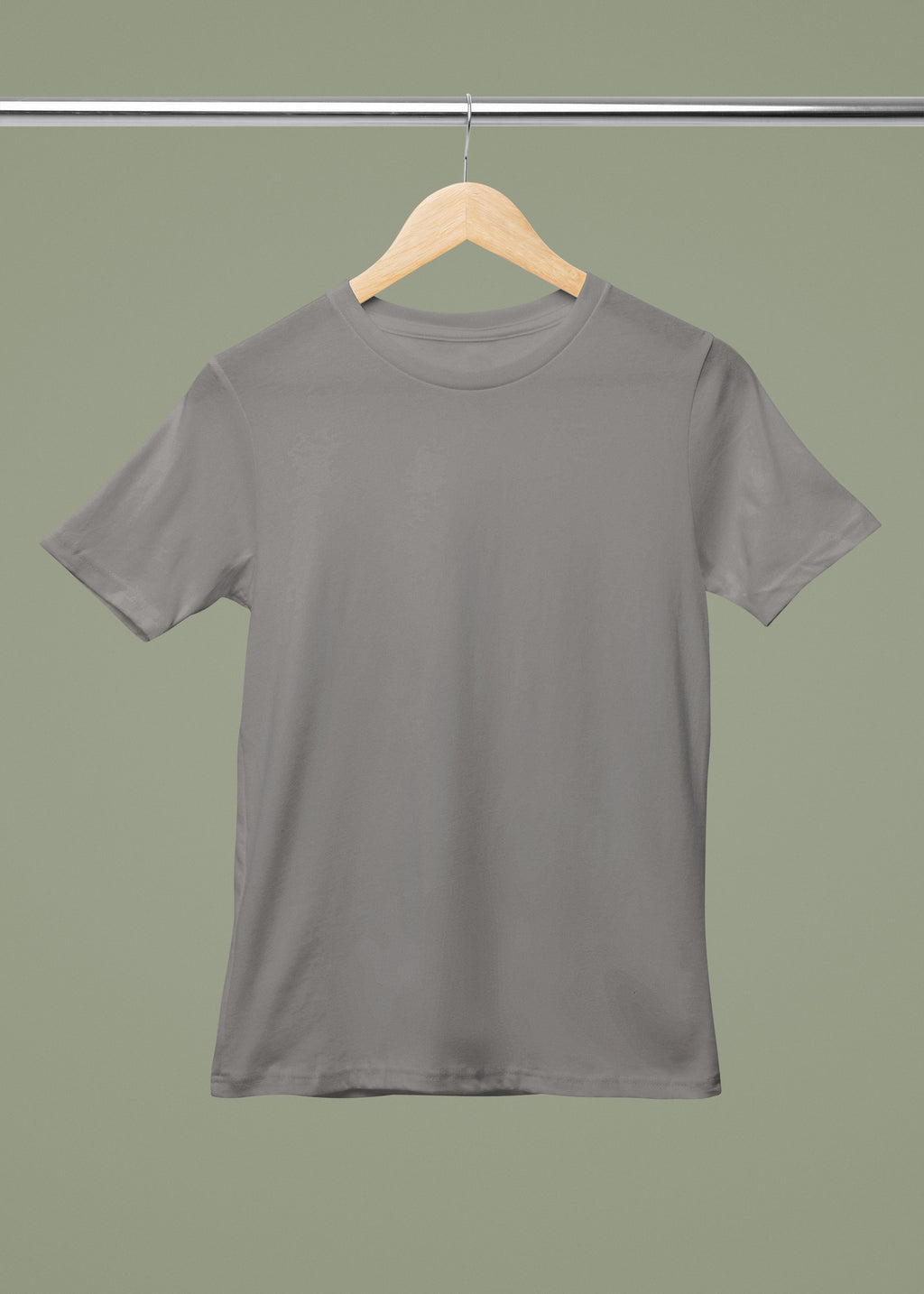 T-Shirt Vierge Gris