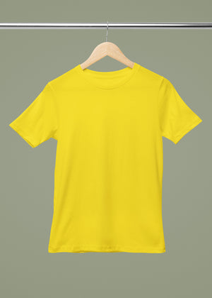 T-Shirt Vierge Jaune