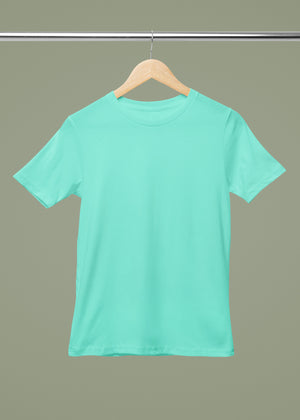 T-Shirt Vierge Vert Eau